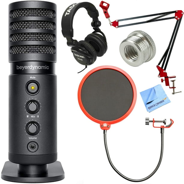 BeyerDynamic Fox USB Microphone (727903) w/ Headphones Bundle Includes