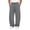Dark Gray, variant on GERsome Wide Leg Sweatpants with Pockets Men's Open Bottom Pants Drawstring Waist Athletic Sweat Pants