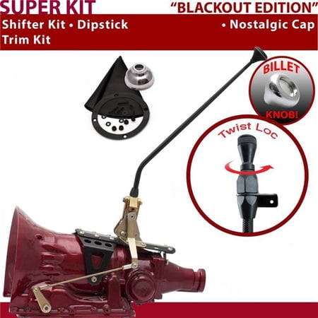 American Shifter 2004R Shifter Kit Black 16 in. Trim Kit Dipstick for F32BC
