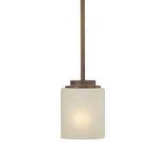 

Dolan Designs 2881 1 Light Mini Pendant From The Multnomah Collection - Bronze