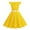 Yellow, variant on NOLDARES Toddler Girls Short Sleeve Dresses Collared Dress Solid Color Playwear Outfit(Yellow,5-6 Years)