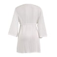 thumbnail image 2 of Salida de Playa Ocean Pacific para Mujer, Escote V Profundo Blanco Talla M, 2 of 4