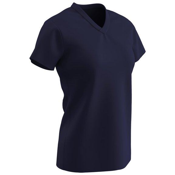 Champro Star V-Neck T-Shirt Women's Navy