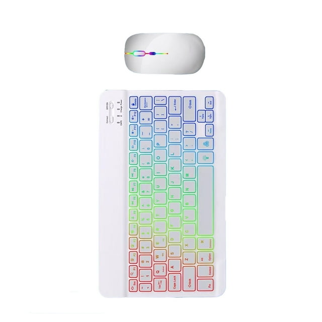 Clavier Souris Combo, Clavier Souris Bluetooth Fin Clavier Tablette Clavier Souris Bluetooth Améliorez Votre Expérience