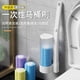 thumbnail image 2 of Disposable no-drilling long handle toilet brush, household sterile cleaning brush. White brush + 36 mixed fragrance brush heads, shopkeeper recommended., 2 of 5