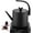 Matte Black, variant on Gooseneck Electric Kettle 1.0L, 1000W Quick Boiling In 3 Min, 304 Stainless Steel Tea Kettle, Pour Over Coffee Kettles For Office/Travel/Kitchen, Auto Shut-Off Protection, Black Star Design, BPA-Free