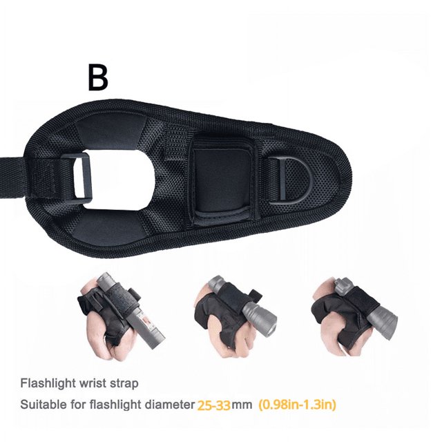 Waterproof Nylon Diving Flashlight Gloves, Underwater Photography Equipment For Hunting Water Sports