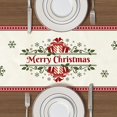 thumbnail image 4 of Newhomestyle Christmas Table Runner,Santa Claus Reindeer Christmas Table Runner Decor for Party Decor 13x72inch, 4 of 6