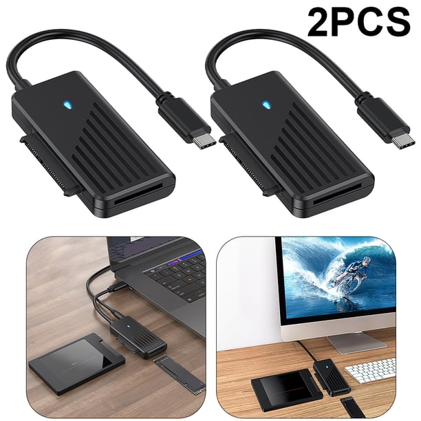 Cable Adaptador USB 3.0 A SATA Adaptador Externo 5 Gbps 2 5/3 5 Pulgadas (NGFF)
