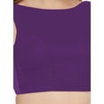 thumbnail image 4 of eloria Women's Blouse Tie Up And Backless Top Color: Purple | Size: 44, 4 of 6