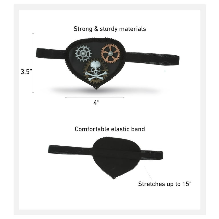 トップス THE BLACK EYE PATCH SETUP Eye Patch Unisex Black Single Eye Patch Eyepatch One Eye