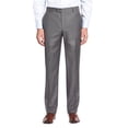 thumbnail image 4 of Mens Side Vent 2 Piece Gray Classic Fit Suit Salvatore Exte, 4 of 5