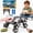 White, variant on Awecheer 8WD Dinosaur Remote Control Car for Boys Girls , 2.4GHz Stunt RC Car with Gesture Watch, 2 Rechargeable Batteries T-Rex Toy Christmas Birthday Gift for Kids 6+, Phantom White