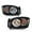 Clear Lens Black Housing White Reflector, variant on PIT66 Headlights Fit For 06-09 Dodge Ram 1500 2500 3500 Pair Headlights Headlamps Set Black/Amber