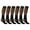 Bronze, variant on Copper Compression Socks - Knee High for Running, Athtletics, Travel - 6 Pair