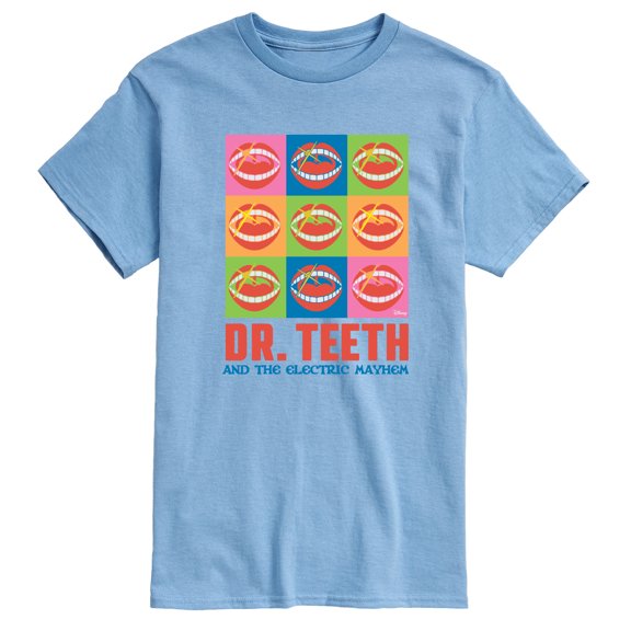 Disney The Muppets - Dr. Teeth & The Electric Mayhem Tour - Men's Short Sleeve Graphic T-Shirt