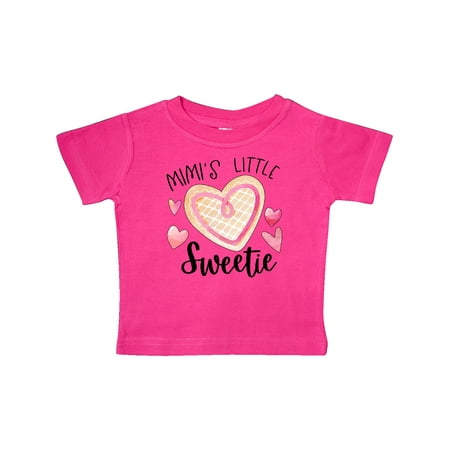 

Inktastic Mimi s Little Sweetie with Heart Cookie Gift Baby Boy or Baby Girl T-Shirt