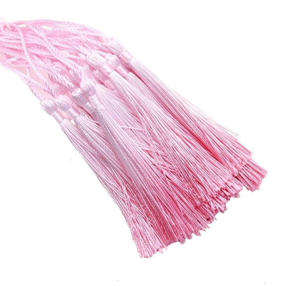 Handmade Small Tassels with Multicolour Gradient Tassels For Craft Project And Jewelry Crafting Making Supply Set Of 20