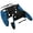 Textured Blue, variant on eXtremeRate Textured Black Custom Back Housing Bottom Shell Compatible with p s 5 Edge Controller, Non-Slip 3D Splashing Cover, DIY Replacement Case For PS 5 EDGE