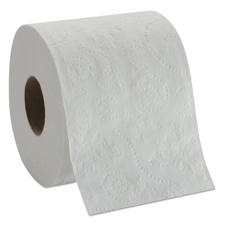 Bulk Toilet Paper for Businesse, Individually Wrapped for Commercial Use,  2-ply Standard Roll with 450 Sheets/Rol (3 Pack)