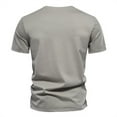 thumbnail image 3 of Camisas de Manga Larga para Hombres Impresión Turndown Collar Blusa Casual, Camisa de Moda de Manga Corta para Hombres, 3 of 3