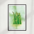thumbnail image 2 of Designs ByLITA Asparagus Watercolor 5 x 7 UNFRAMED Print Fruit Wall Art, 2 of 2