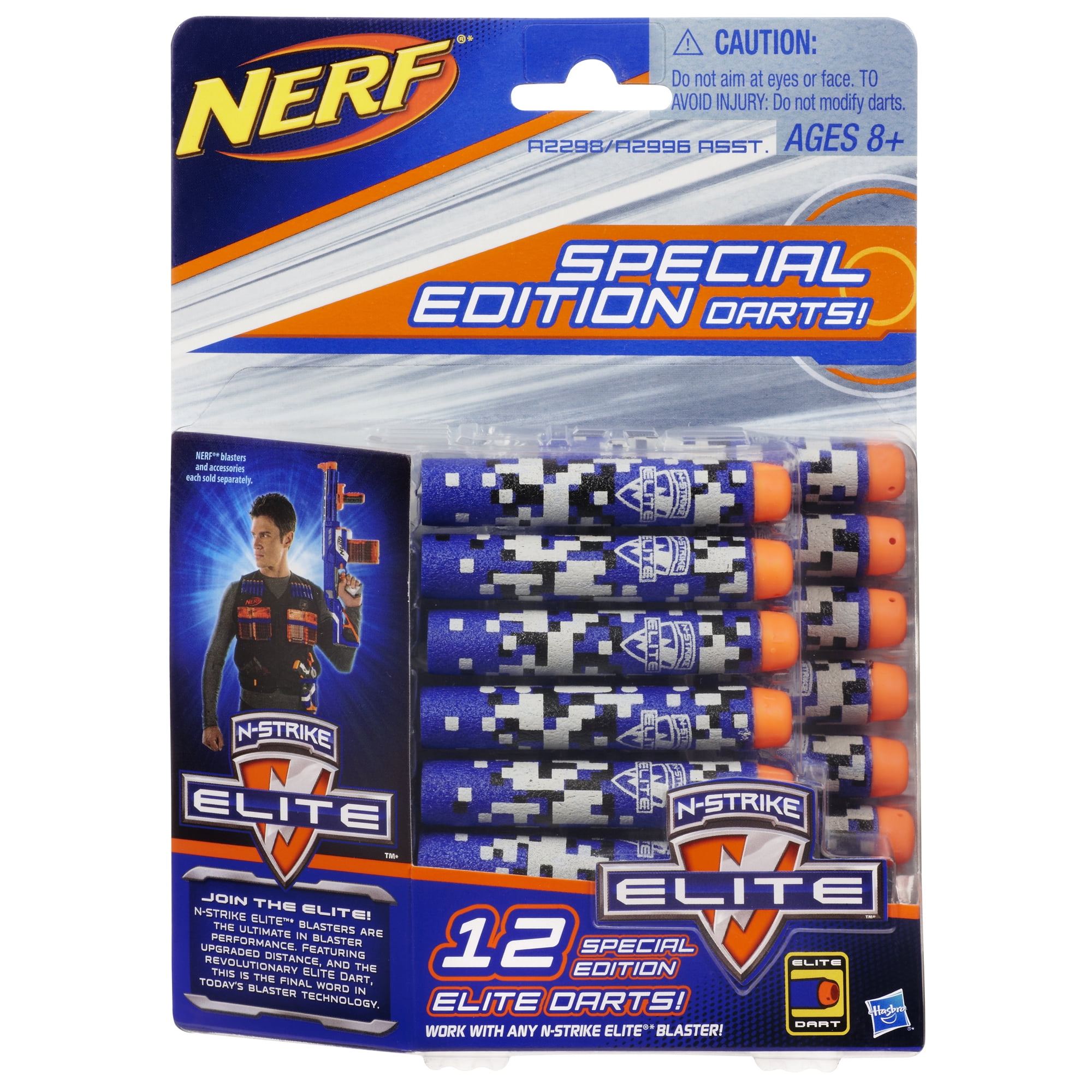 120 Hasbro Nerf N-Strike Elite Distance Darts Shoot 85ft 4 Packs 30x4 Genuine 
