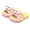 Pink, variant on Kids Slippers Open Toe Thick Sole Slides Lightweight Sandals for Summer Daily Play & Beach Activities Purple Size C