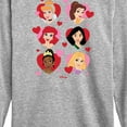 thumbnail image 3 of Disney - Princess Heart Grid - Toddler And Youth Long Sleeve Graphic T-Shirt, 3 of 4