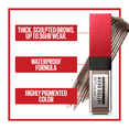 thumbnail image 7 of Maybelline Tattoo Studio Brow Styling Gel, Up to 36HR Wear, Medium Brown, 0.2 fl oz, 7 of 7