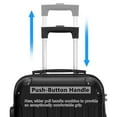 thumbnail image 5 of Ktaxon Hardside Lightweight Spinner 20/24/28" Luggage Suitcase Set w/TSA Lock Black, 5 of 11