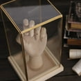 thumbnail image 5 of Retro Glass Display Box Transparent Plant Candle Jewelry Display Holder Antique Box, 5 of 5