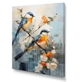 thumbnail image 2 of Designart "Birds modern Anglers" Animals Canvas Print, 2 of 5