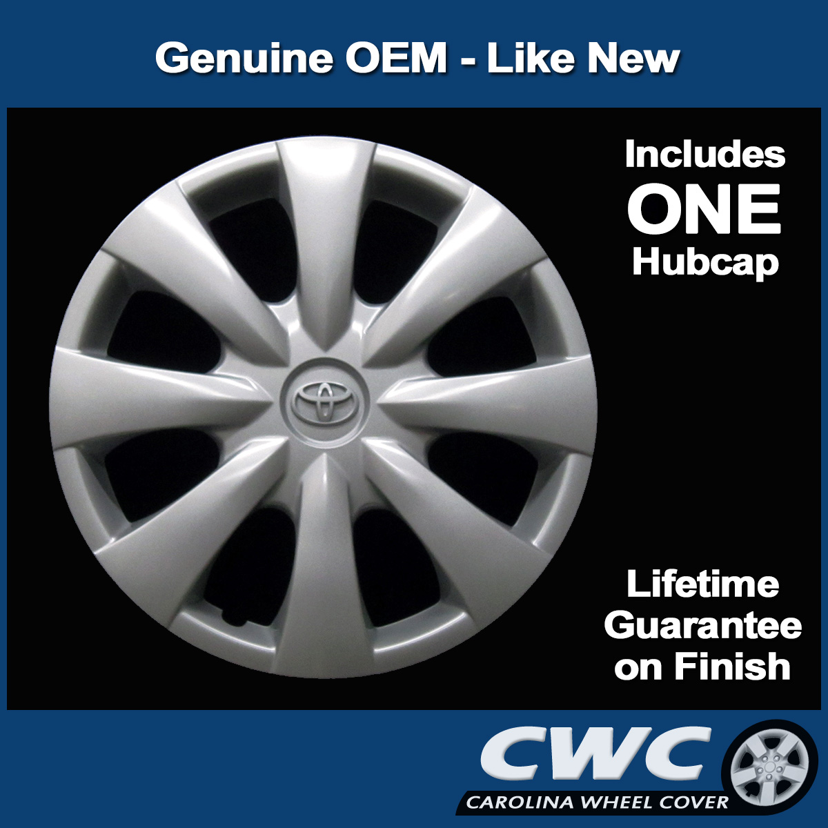 Buy OEM Genuine Toyota Wheel Cover Professionally Refinished Like New