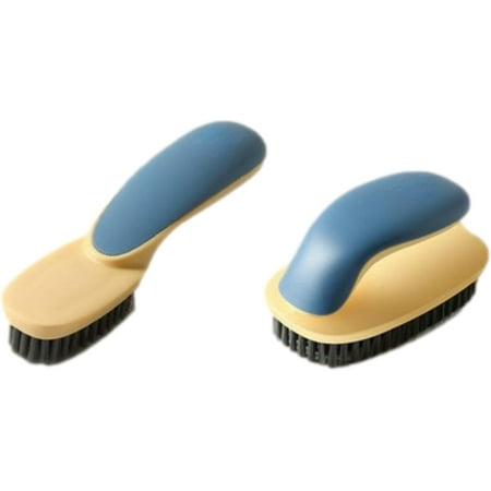 

Yazoeiaing Set of 2 Shoe Brushes Shoe Cleaner Polish Brush with Ergonomic Handle for Sneakers STO-963