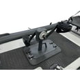 thumbnail image 3 of Spatium Pedal Boat Foot Pedal Fishing Kayak Inflatable PVC Reasonable Factory Price 11'*44"*4'' Adjustable Drifting Black, 3 of 11