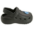 thumbnail image 5 of Hot Wheels Toddler Boys' Clogs with Adjustable Strap - Black with Blue Car Patch, Size 4, 5 of 8