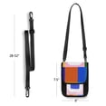 thumbnail image 4 of Secure Travel Neck Wallet Passport Holder Adjustable Strap For Men & Women 6*7.5in Deer under The Moon Night, 4 of 6