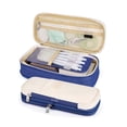 thumbnail image 3 of Estuche Organizador Lapicera De Tela Compuesta Ampliable Multiusos Bolsa Escolar Azul Marino, 3 of 8