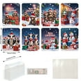 thumbnail image 2 of Hxlamzoo 8PCS Christmas Money Holder Ornaments - Festive Santa Design Money Holder with Multiple Card Slots & Coin Pocket | Decorations for Xmas Tree & Gifts for Family, 2 of 8