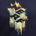 thumbnail image 3 of CafePress - Nerf Melted Camo T Shirt - Women's V-Neck Dark T-Shirt, 3 of 4