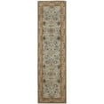 thumbnail image 6 of SAFAVIEH Heritage Dexter Traditional Wool Area Rug, Blue/Gold, 10' x 10' Round, 6 of 7