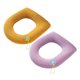 thumbnail image 1 of Cubierta De Asiento De Inodoro De Invierno Cojín Closestool Mat Thickened Taro Pink + Yellow, 1 of 9