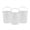 White, variant on 5 Gallon Bucket - 3 Pack, White, Heavy Duty BPA-Free Plastic Bucket, Comfortable Handle, Easy to Clean, Perfect for on The Job, Home Improvement, or Household Cleaning