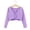 Light Violet, variant on Girls Ballet Wrap Cover up Ballet Top Sweater Long Sleeve Dance Shrug Dance Leotard Dance Shawl Training Clothes(Black,9-12 Years)