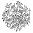 thumbnail image 1 of Lot de 50 rivets antidérapants pour pneus de voiture, moto, tout-terrain, pour la neige et la glace, 1 of 4