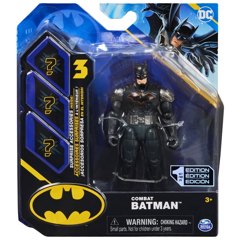 DC Comics, 4-inch Combat Batman Action Figure - Walmart.com