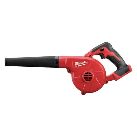 Blower Tool - Milwaukee Electric Tool - 0884-20 - Milwaukee 0884-20 Cordless Compact Blower, 18 V, 100 cfm, 20.5 inch Length, 5.5 inch