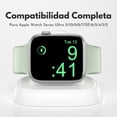 thumbnail image 4 of Cargador Para Apple Watch Carga Rápida Soporte De Escritorio Blanco, 4 of 6