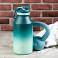 thumbnail image 4 of Bouteille d'eau TAL Ranger en acier inoxydable 64 oz, bleu sarcelle ombré, 4 of 5
